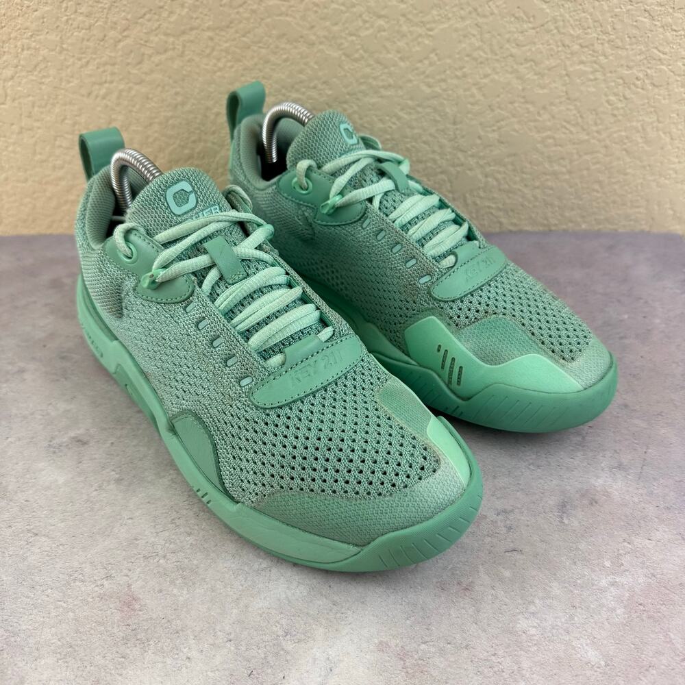 Cypher Key211 Pickleball Shoes Mens Sz 8.5 Womens 10 Green Mesh Tennis Sneakers